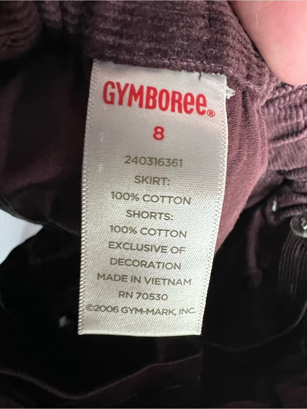 Gymboree y2k corduroy